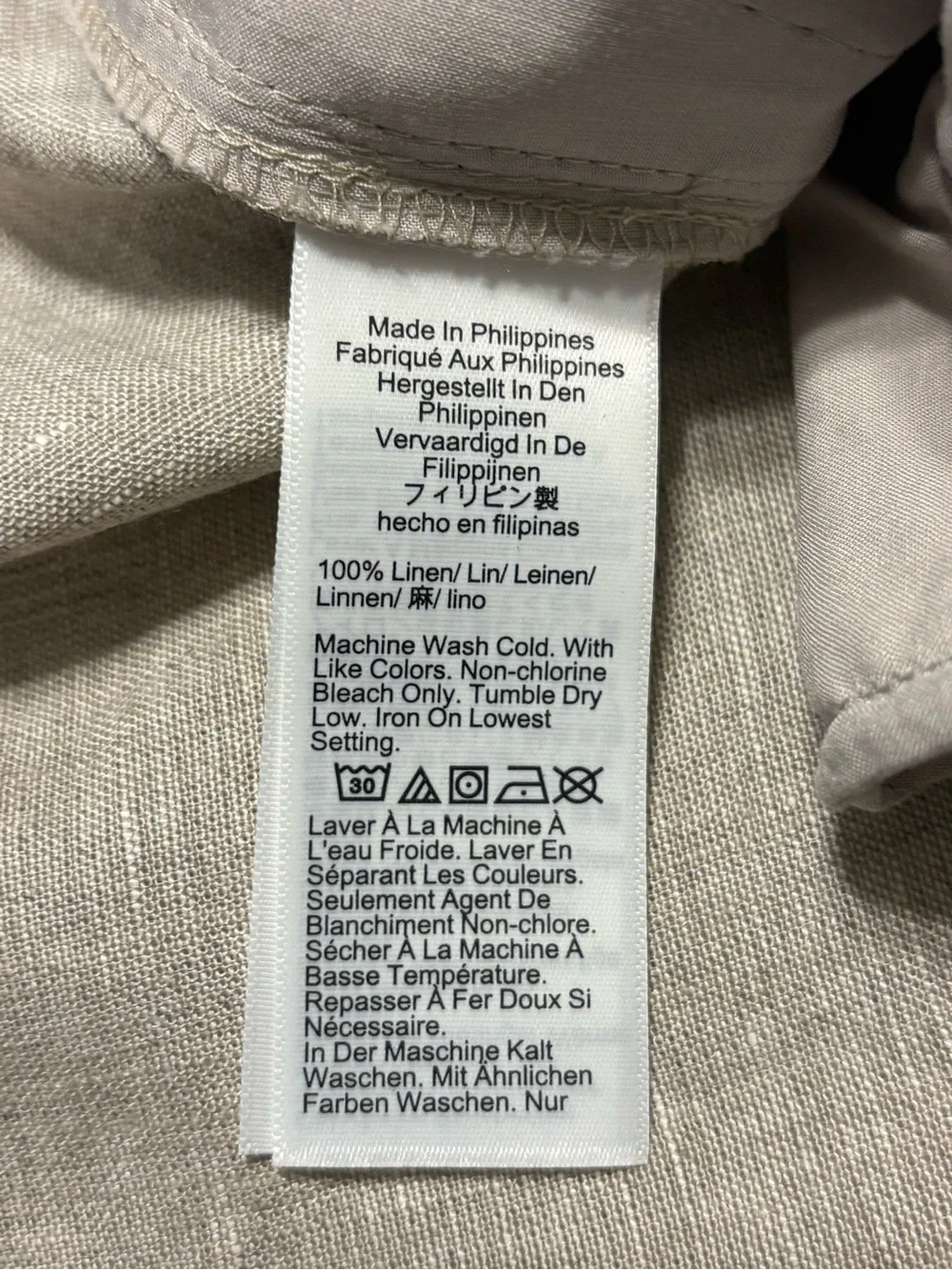 J. Crew Wide Leg Essential Pant in Linen Size 12 Tan Workwear Office Summer NWT